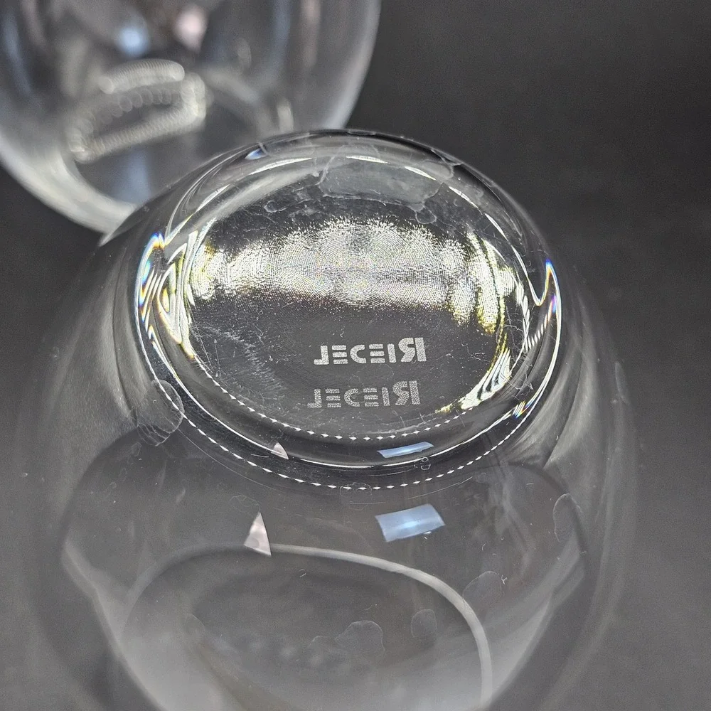 Set of 2 Riedel Stemless‎ The O Wine Tumbler Cabernet/Merlot Glasses